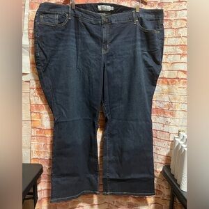 Torrid Dark Blue Relaxed Denim Jeans size 6X. New with tags.